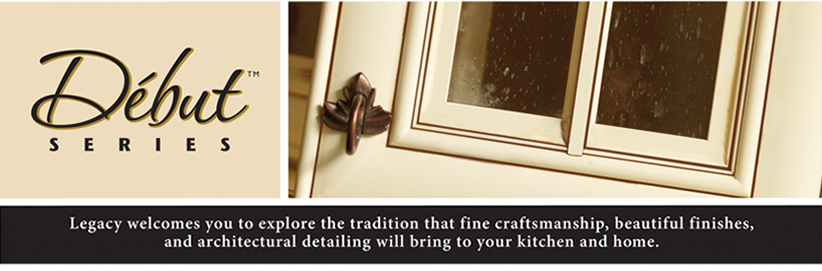 Legacy welcomes you to explore the tradition that fine craftsmentship, beautiful finishes and architectural detailing will  bring to your kitchen and home